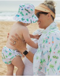 Anchor & Arrow - Reusable Swim Nappy & Hat Set