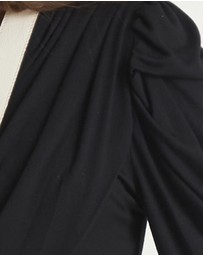 Zerafima - Jersey Gathered LS Top