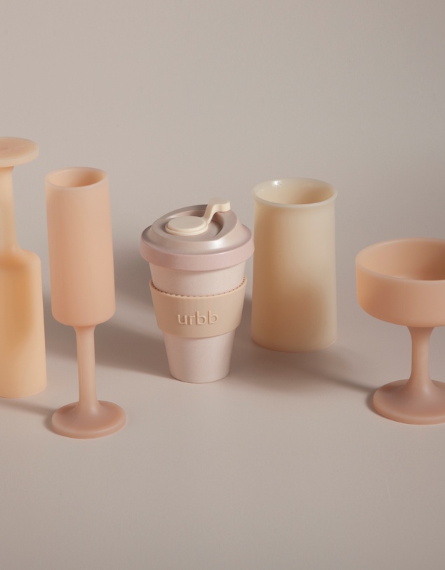 porter green - urbb biodegradable bamboo coffee cup