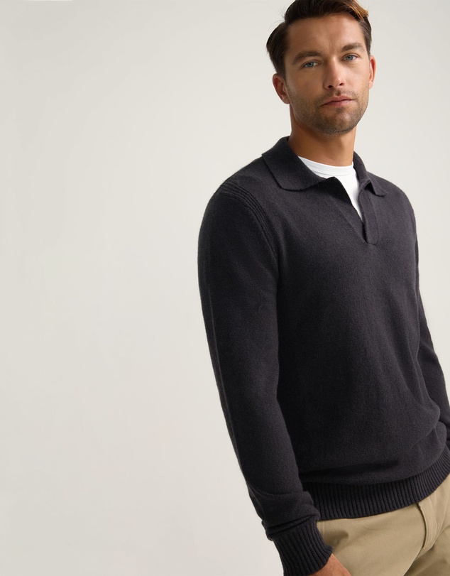 Oxford - Rocco Polo Collar Wool Knit