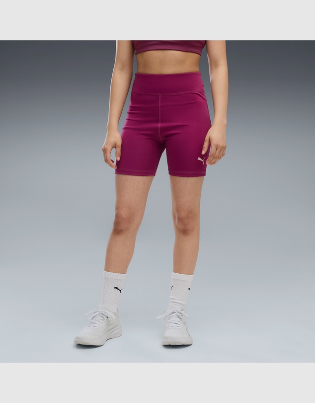 Puma - Train All Day Essentials High-Waist Short Tights - Girls
