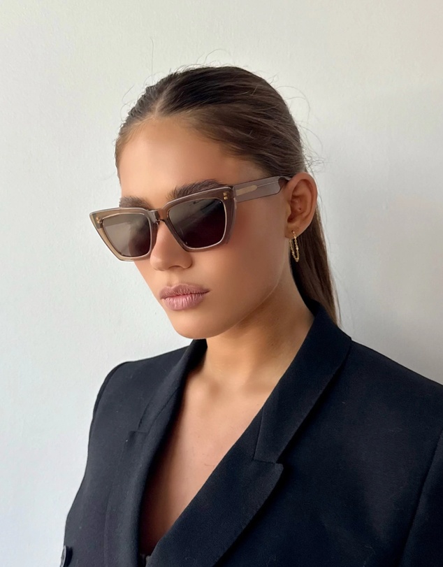 Soda Shades - Hailey II Crystal Taupe