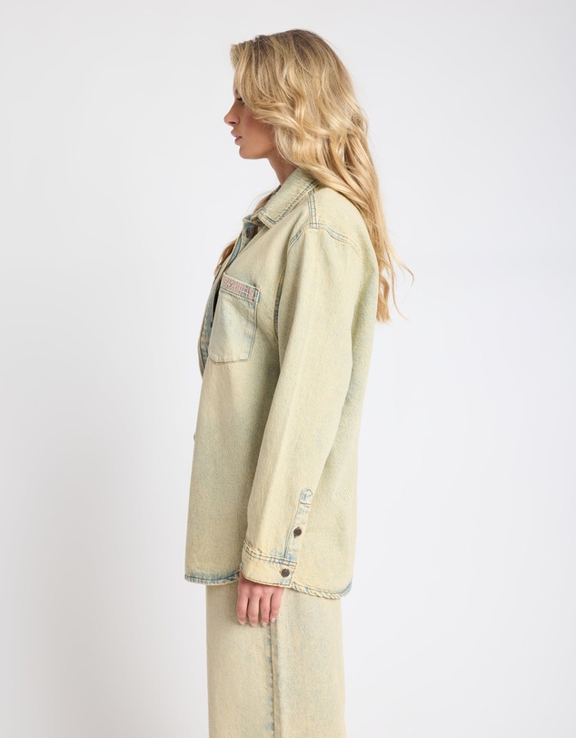 ONE TEASPOON - Spirit Drifter Shacket - Blue Sand