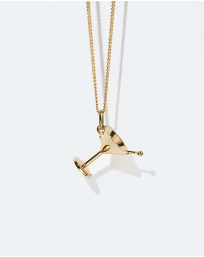 Meadowlark - Martini Charm Necklace