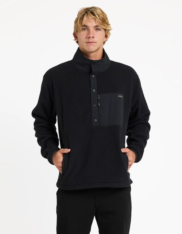 Quiksilver - Mens South Sherpa Fleece Jumper