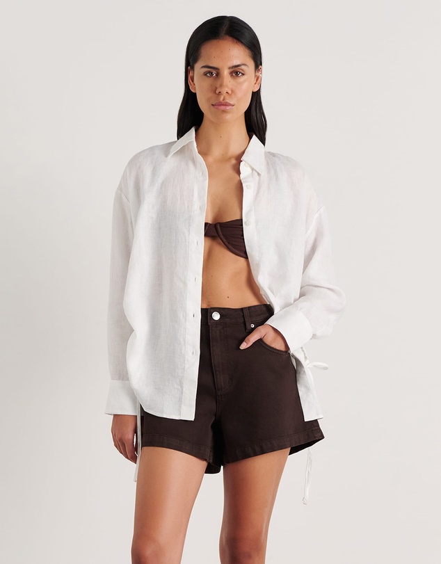 Jag - Zuri Side Tie Shirt