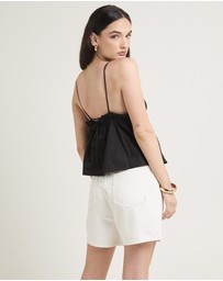 Subtitled - Gia Poplin Frill Cami