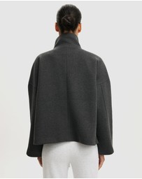 Cotton On - Funnel Neck Coat