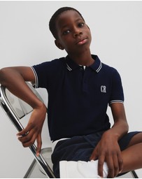 Country Road - Organically Grown Cotton Logo Polo Shirt