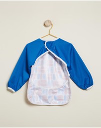itti bitti - Sleeved Bib Smock - Flame