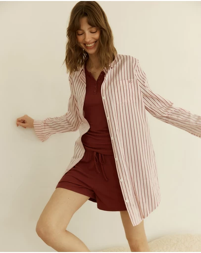 Gingerlilly - Lolita Stripe Night Shirt