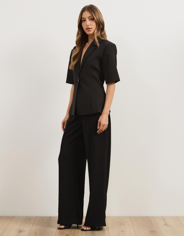 Atmos&Here - Lana Short Sleeve Blazer