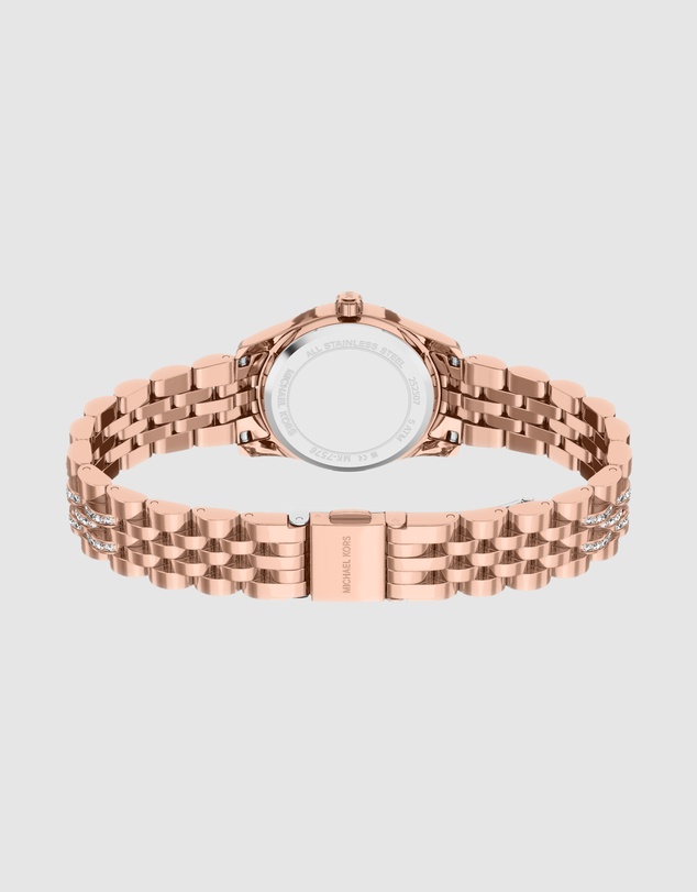 Michael Kors - Lexington Rose Gold Analogue Watch
