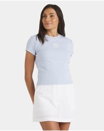 Roxy - Womens Oasis Baby Rib T-Shirt