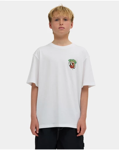 Volcom - Boys 8 to 16 Snaky T-Shirt