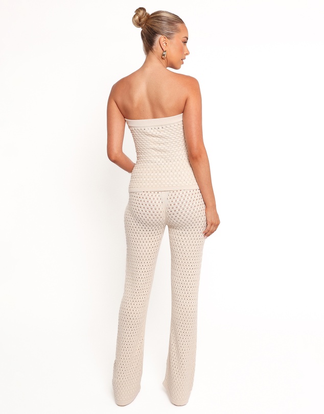 Petal & Pup - Fonte Knit Pants - Cream