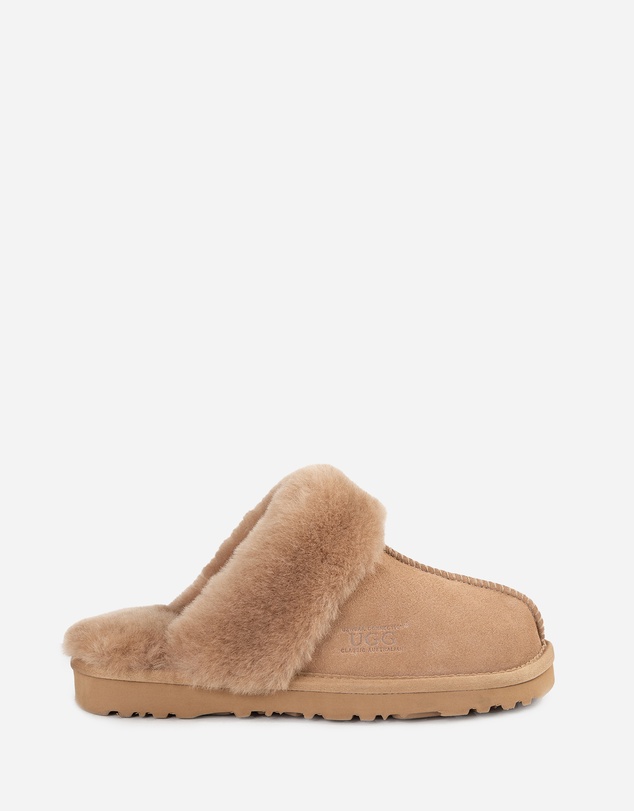 Ozwear Connection Uggs - Ugg Slippers Premium Australia Sheepskin Unisex Scuffette Suede