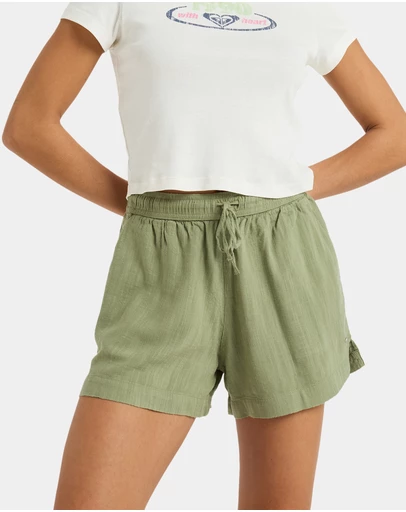 Roxy - Womens Lekeitio Break Elastic Waist Shorts