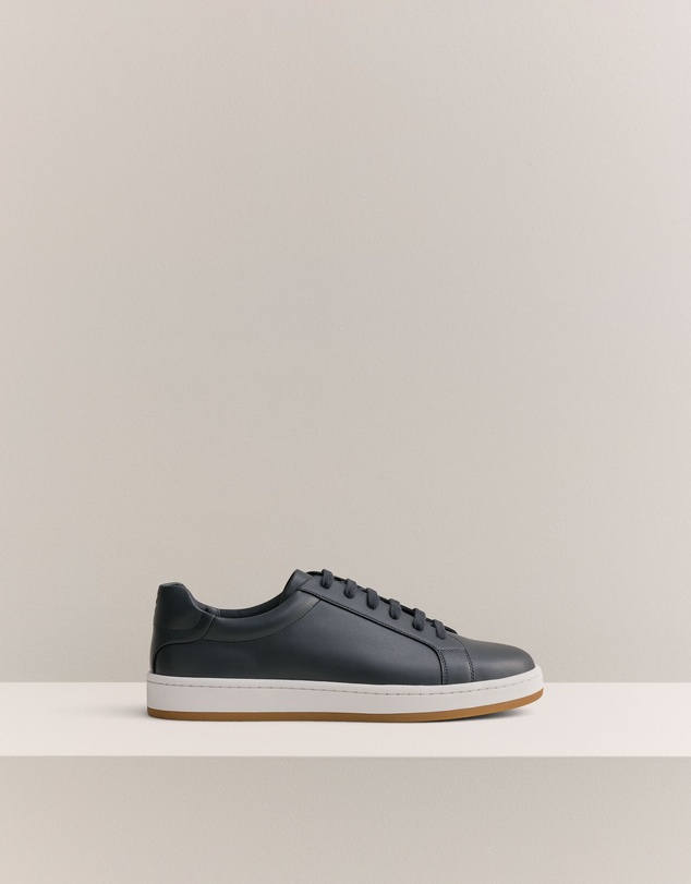 Trenery - Woodhead Leather Sneaker in Navy
