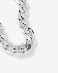 Michael Hill - 13mm Curb Bracelet  in Sterling Silver