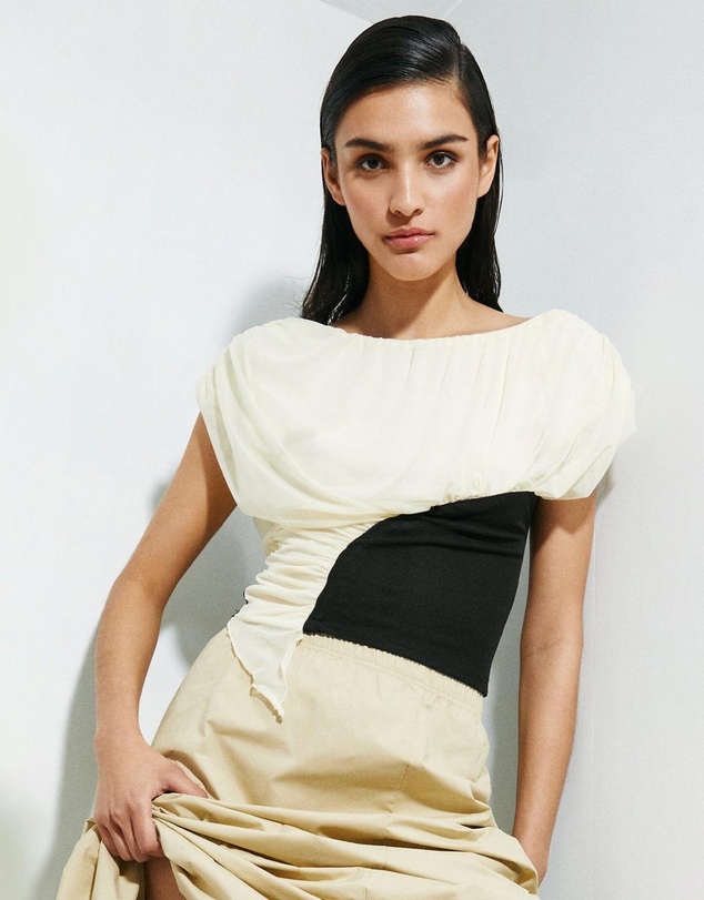 Laagam - Gemini Draped Top