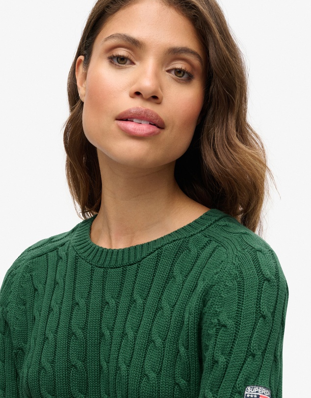 Superdry - Slouchy Cable Knit