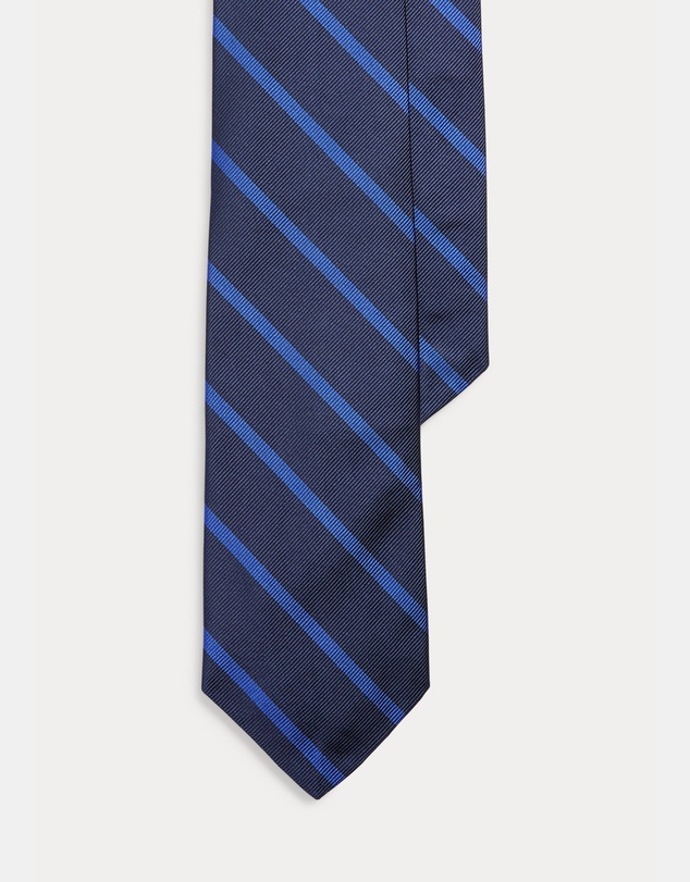 Polo Ralph Lauren - Striped Silk Repp Narrow Tie