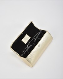 Cobb & Co - Idol Metallic Leather Glasses Case