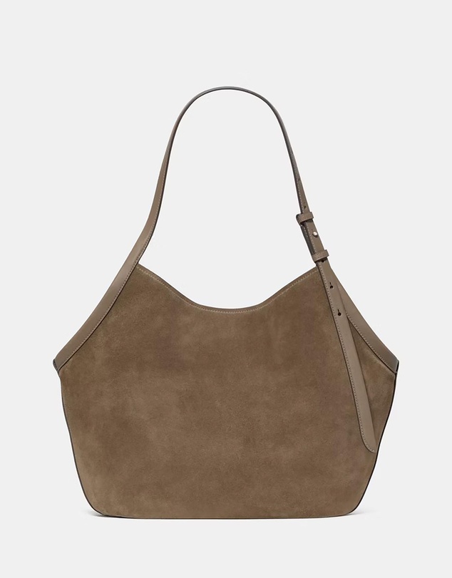 Kate Spade - Deco Suede Tulip Tote Bag