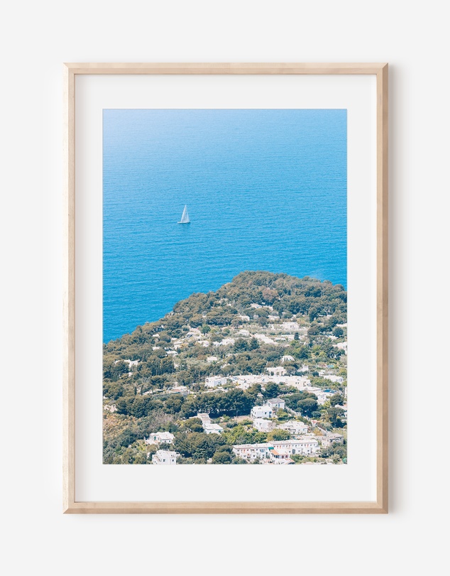 LEGGERA - Capri Sailing Print