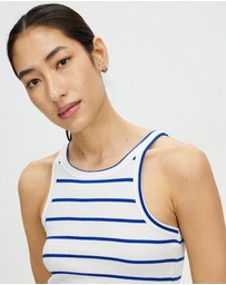 Brixton - Organic Rib High Neck Tank