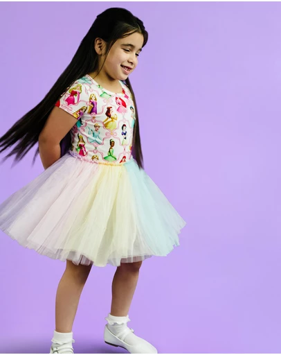 Rock Your Kid - Disney Princess Ribbon Tutu Dress - ICONIC EXCLUSIVE - Kids