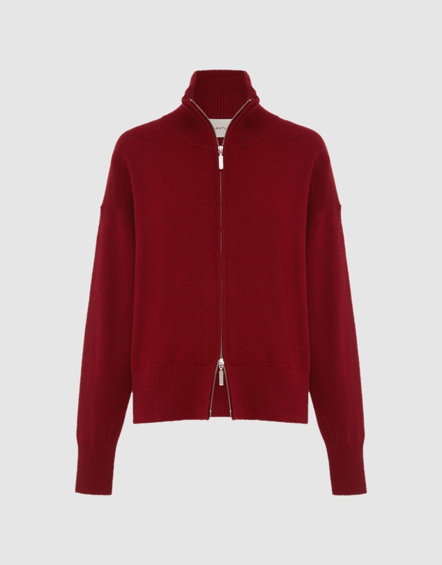 Huntly - Margot Cashmere Zip Jacket