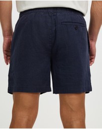 Assembly Label - Tide Linen Shorts