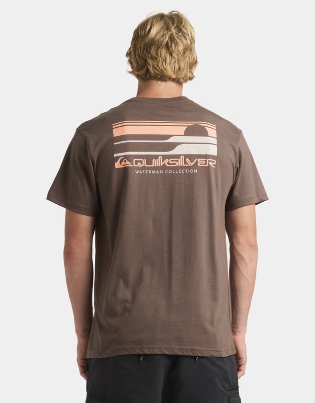 Quiksilver - Mens Stacked Horizon T-Shirt