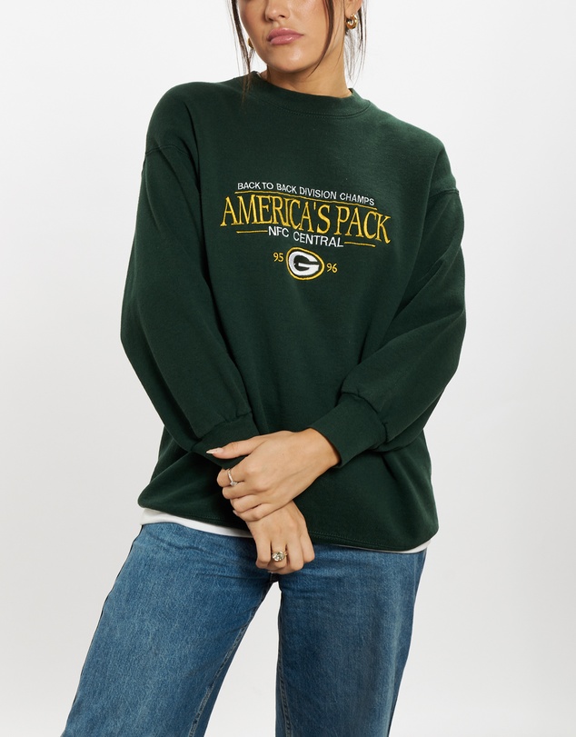 Vintage by The Real Deal - Pre Loved - 1996 NFL Green Bay Packers Sweatshirt