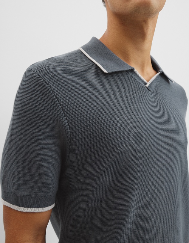 Country Road - Australian Cotton V-neck Knit Polo