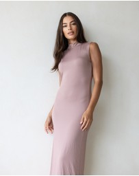 Mod Squad - Luxe Sleeveless Slip Dress Base Layer