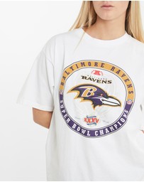 Vintage by The Real Deal - Pre Loved - Vintage NFL Baltimore Ravens Super Bowl Tee