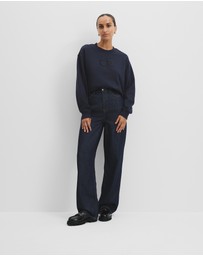 Country Road - Australian Cotton Cr Logo Sweat