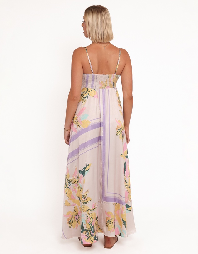 Petal & Pup - Elanor Maxi Dress - Lavender Print