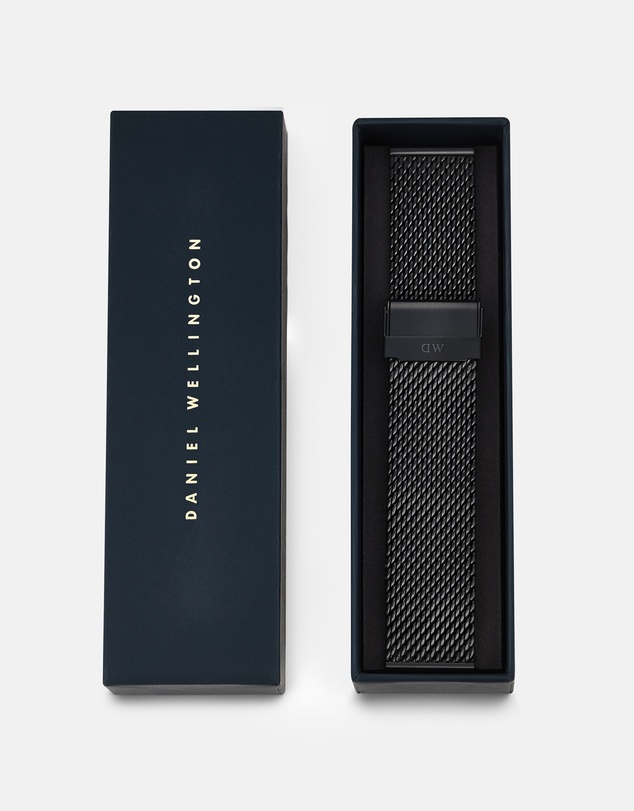 Daniel Wellington - 21mm Strap Classic Mesh Onyx