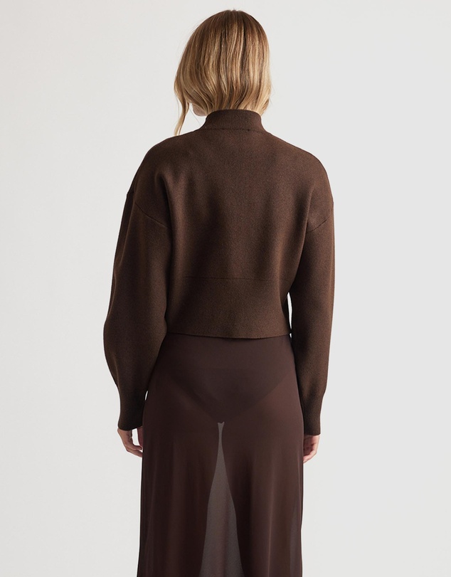 Decjuba - Zoey Zip Knit Jumper