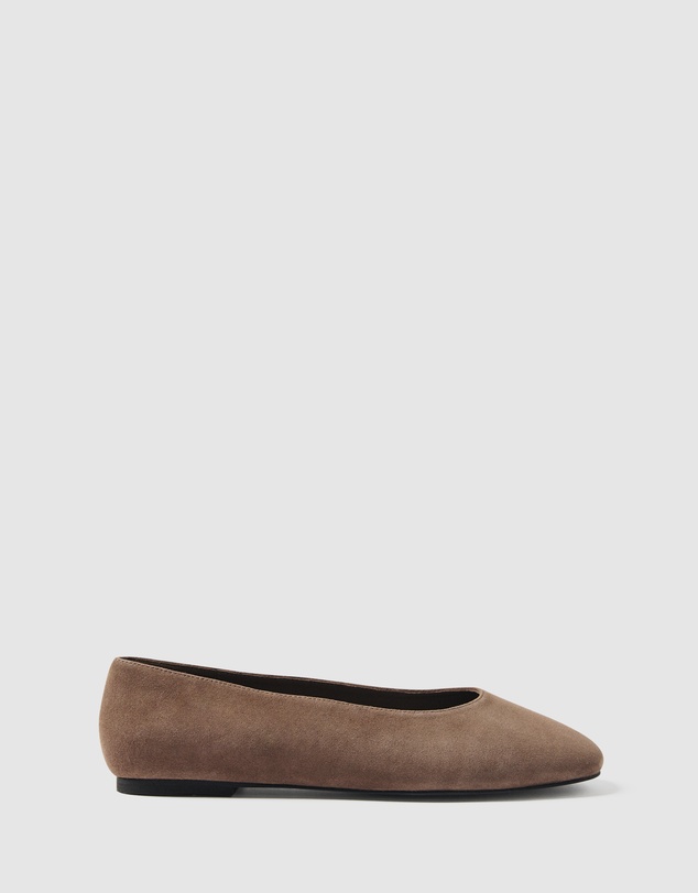 Commonry - Aspen Suede Ballet Flat