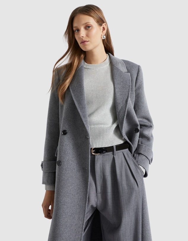 Seed Heritage - Wool Trench Maxi Coat