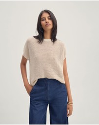 Oxford - Selma Off Shoulder Tank