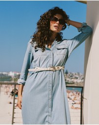 DRICOPER DENIM - Naia Sunbleach Dress