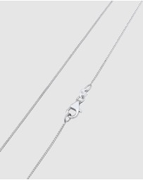 Elli Jewelry - Necklace Cross Pendant Modern Structured in 925 Sterling Silver