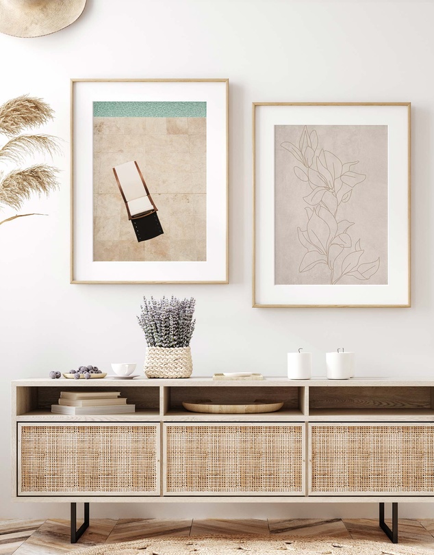 Olive et Oriel - Terra Botanica I Art Print