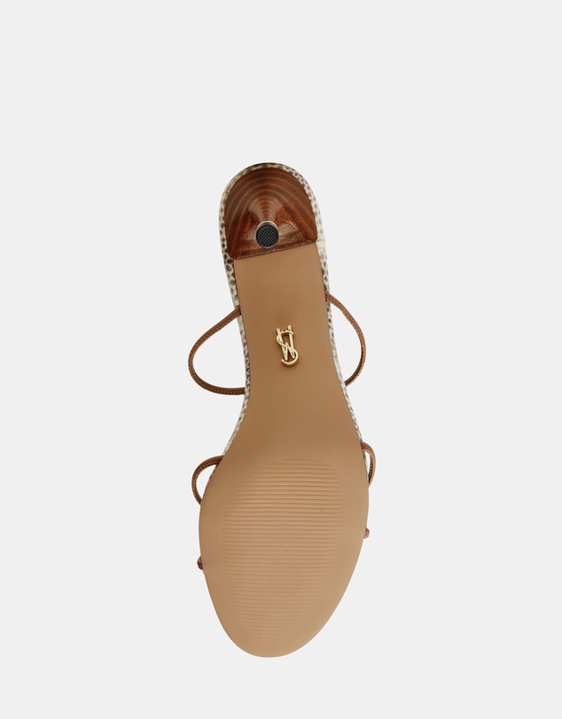 Steve Madden - Ramos Natural Snake Heels